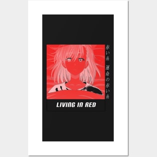 A Certain Scientific Railgun T ''LIVING IN RED V1'' Posters and Art